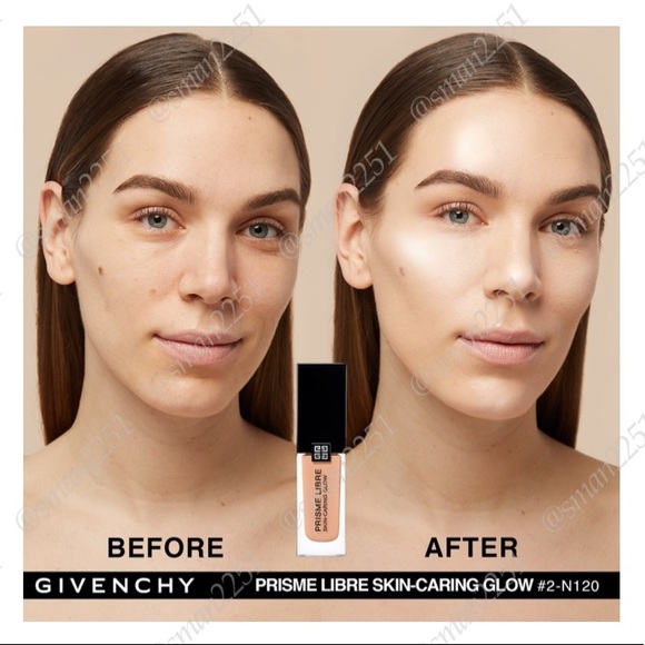 🎉HP🎉💖NEW!💖Givenchy Prisme Libre Skin-Caring Glow Foundation SEALED! - Picture 8 of 15